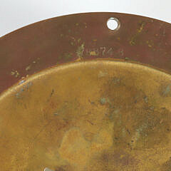 Brass Chelsea Wall Clock, #788748