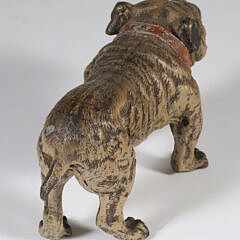 Antique Cold Painted Speltre Bulldog
