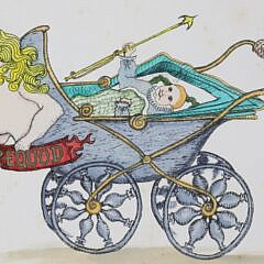 Contemporary Nautical Lithograph “Ahab and Son”