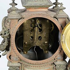 Ansonia Clock Company Figural Mantel Clock