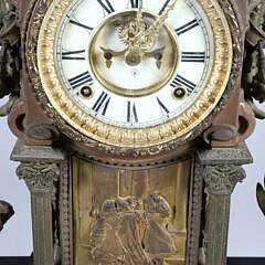 Ansonia Clock Company Figural Mantel Clock