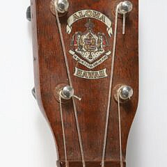 Vintage Paul Summers Aloha Hawaiian Ukulele in Custom Case, circa 1940s