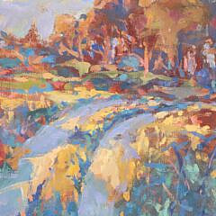 Illya Kagan Oil on Linen “Hidden Forest”