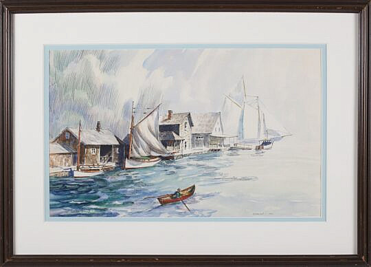 110-5450 Gordon Grant Watercolor A_IMG_0159