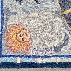 Claire Murray Compass Rose Hooked Rug
