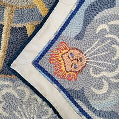 Claire Murray Compass Rose Hooked Rug