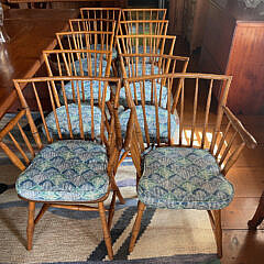 171-5450 Ten Bamboo Windsor Chairs A_IMG_7353