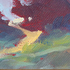 Robert Frazier Oil on Canvas “Woods Trail”