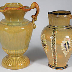 228-1397 Ceramic Vase + Creamer A_IMG_5087