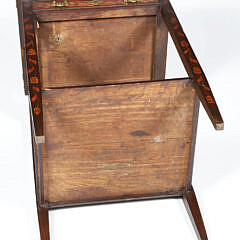 Continental Marquetry Work Stand, 19th Century