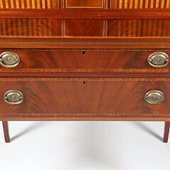 Boston Federal Tambour Desk, circa 1800