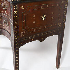 Mahogany Bone Inlaid Sideboard, 19th Century