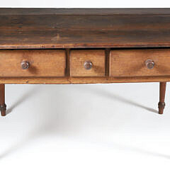 41-5450 Three Drawer Kitchen Table A_IMG_7996