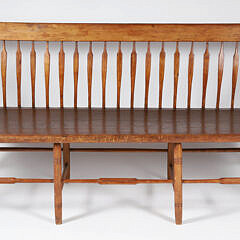 42-5450 American Arrow Back Settee A IMG_8026