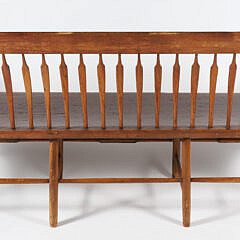 American Arrowback Settee, early 19th Century