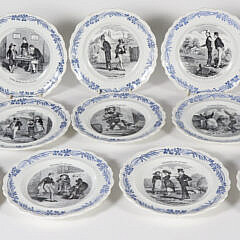 42683 14 Montereau France Humorist Plates A IMG_7656