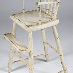 American Child’s High Chair, circa 1820