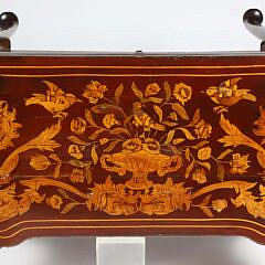 Dutch Marquetry Games Table, 19th Century