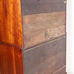 New Hampshire Dunlap School Cherry Chest on Chest, 18th Century