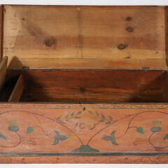 Pennsylvania Floral Decorated Seaman’s Chest, 19th Century