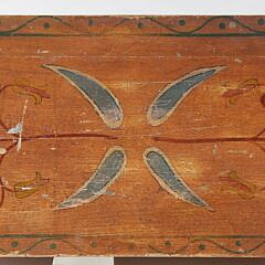 Pennsylvania Floral Decorated Seaman’s Chest, 19th Century