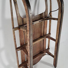 New England Paint Decorated Snow Sled, 19th Century