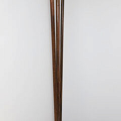 A Group of Antique Walrus Ivory Knob Walking Sticks, 19th Century