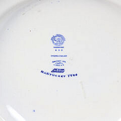 Three Vintage Nantucket Souvenir Plates