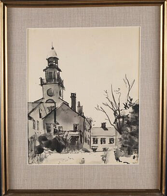13-5467 Andrew Shunney Ink Wash Unitarian Church A IMG_9016