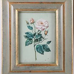 Pair of A. Bender Watercolor on Paper “Floral Still Lifes”, circa 1999