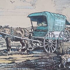 Tony Sarg “Farm Buggy” Print, circa 1938