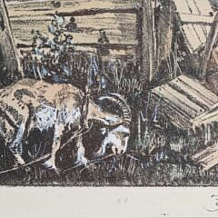 Tony Sarg “Farm Buggy” Print, circa 1938