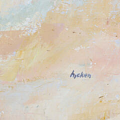 Phillip Hicken Acrylic on Canvas “Buoys”