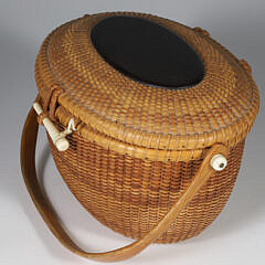 Bill and Judy Sayle Nantucket Friendship Basket, circa 1983