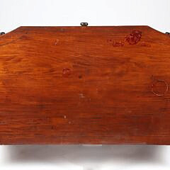 Anglo-Indian Mahogany Bone Inlaid Server, 19th Century