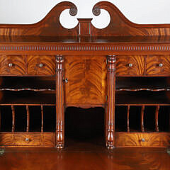 Vintage Mahogany Diminutive Secretary Desk