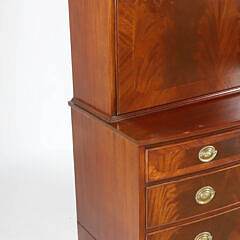 Vintage Mahogany Diminutive Secretary Desk