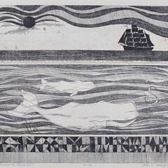 John F. Lochtefeld Limited Edition Etching “On the Back of the Broad Sea”