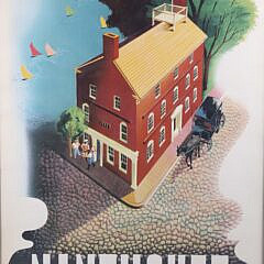 Nantucket Poster “The New Haven Railroad” by Mason