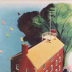 Nantucket Poster “The New Haven Railroad” by Mason