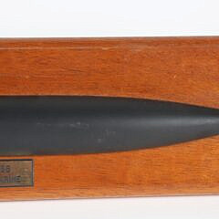 Contemporary Half Hull Model “Los Angeles Class Fast-Attack Submarine”