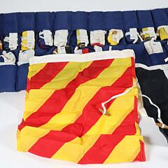 Signal Flag Set Complete With Storage and Carrying Bag
