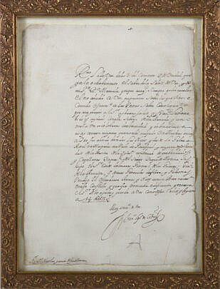 23541 19C Framed Manuscript A IMG_9509