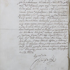 19th Century Manuscript, Framed