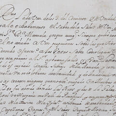 19th Century Manuscript, Framed