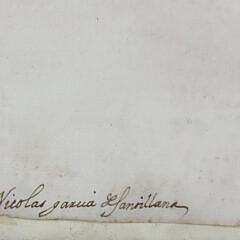 19th Century Manuscript, Framed