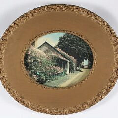 3-5398 Vintage Nantucket Hand Colored Photograph A_IMG_8706