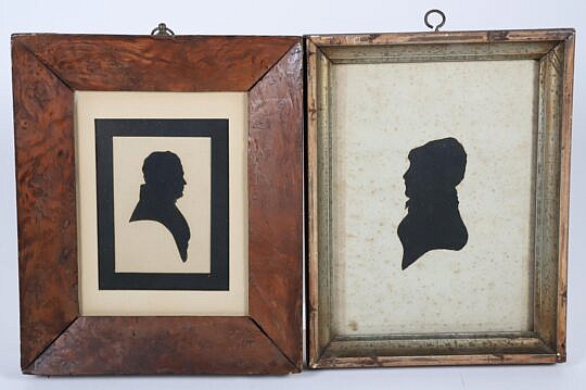 Two Silhouette Profiles