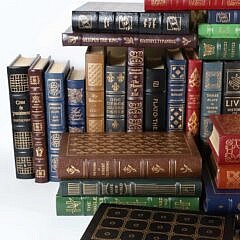 Collection of Fifty Easton Press Tooled Leather Classic Books