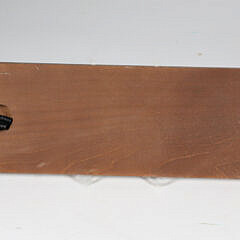 Contemporary Faux Scrimshaw Sperm Whale Cribbage Board